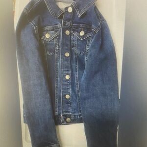 Classic Dark Blue Denim Jacket
